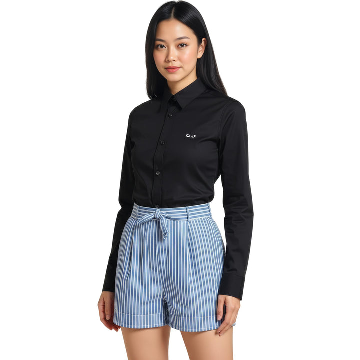 Club21 - COMME des GARCONS PLAY - Black Heart Shirt Unisex - SHIRTS - Black