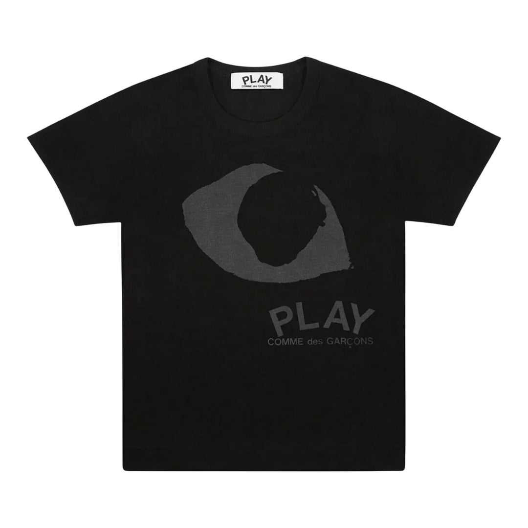 Club21 - COMME des GARCONS PLAY - Bob Big Eyes Short Sleeve Tee Unisex - TEES - Black