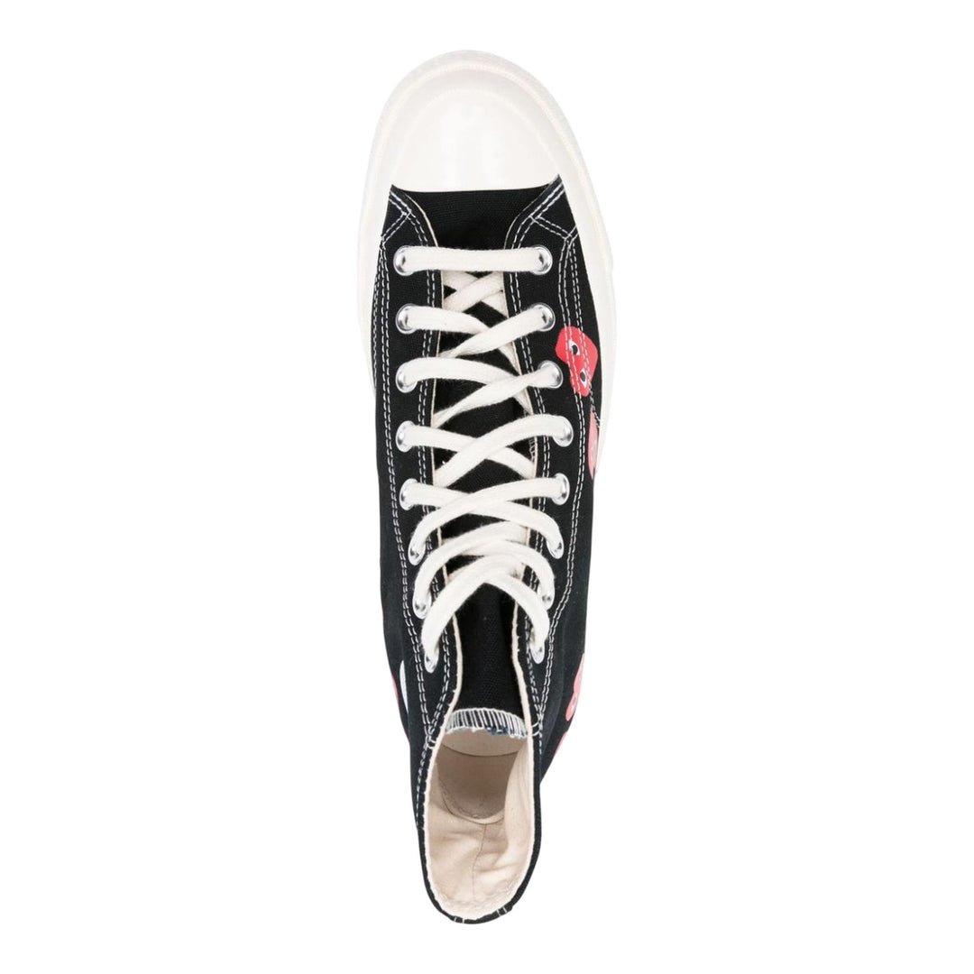 Club21 - COMME des GARCONS PLAY CONVERSE - Converse Multi Heart High Top - SNEAKERS - Black