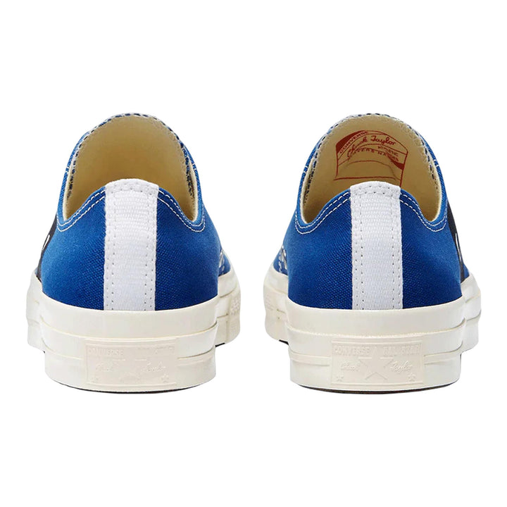 Club21 - COMME des GARCONS PLAY CONVERSE - Ct70 Low Top Black Heart - SNEAKERS - Blue
