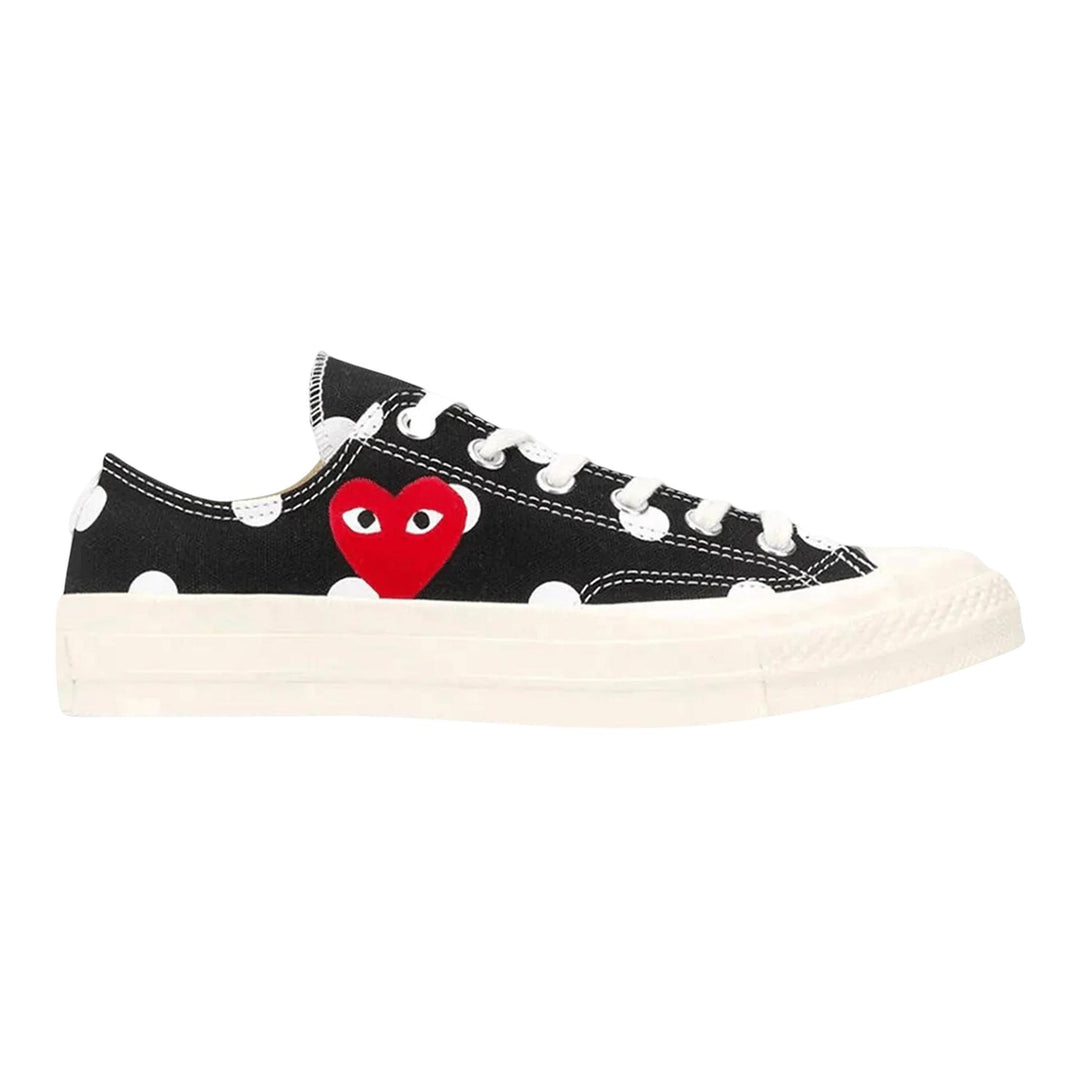Club21 - COMME des GARCONS PLAY CONVERSE - Ct70 Low Top Polka Dot - SNEAKERS - Black