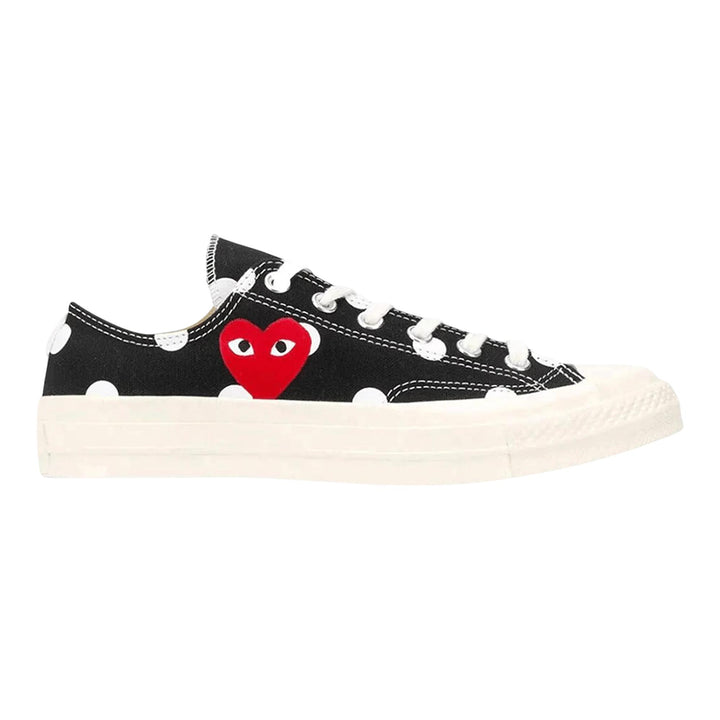 Club21 - COMME des GARCONS PLAY CONVERSE - Ct70 Low Top Polka Dot - SNEAKERS - Black
