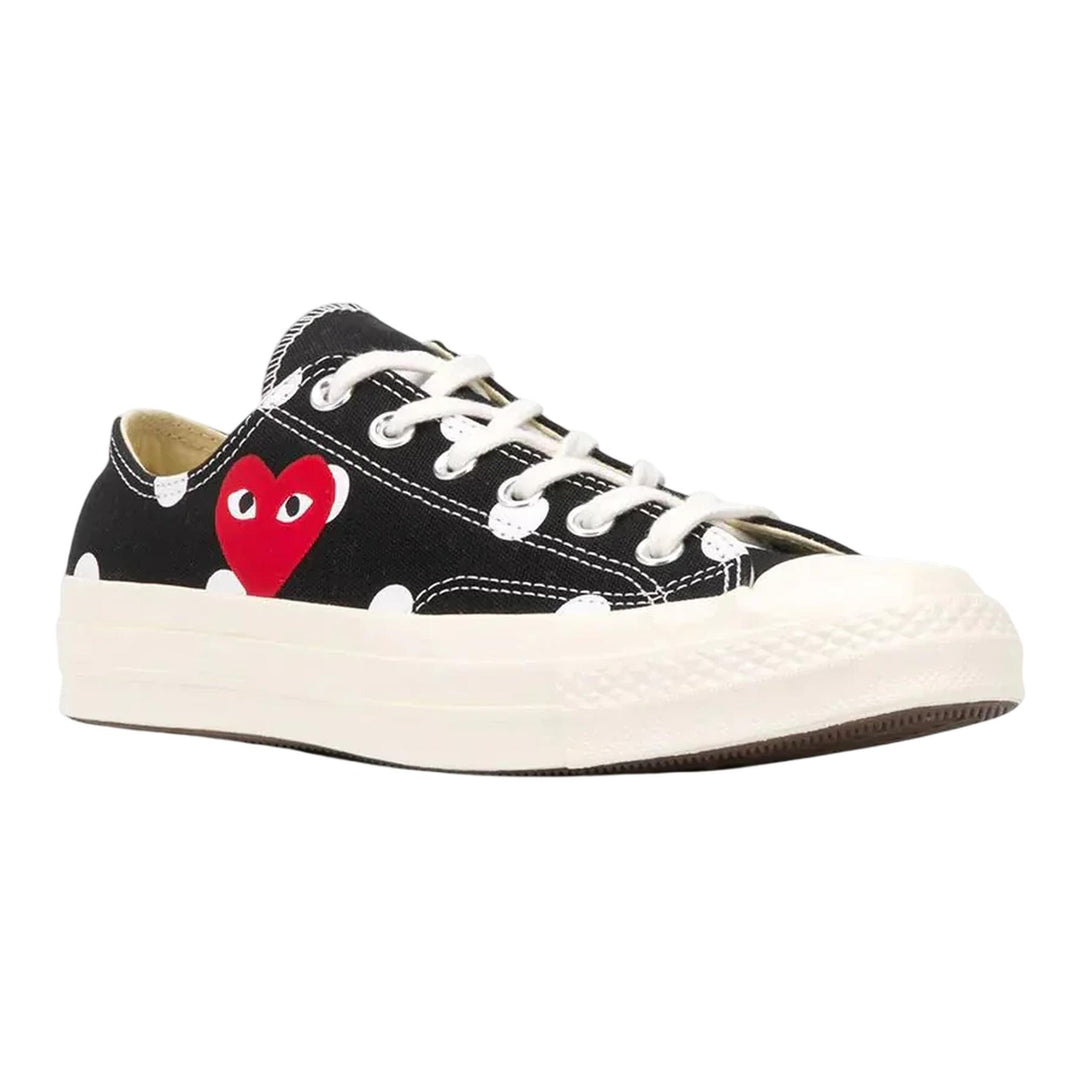 Club21 - COMME des GARCONS PLAY CONVERSE - Ct70 Low Top Polka Dot - SNEAKERS - Black