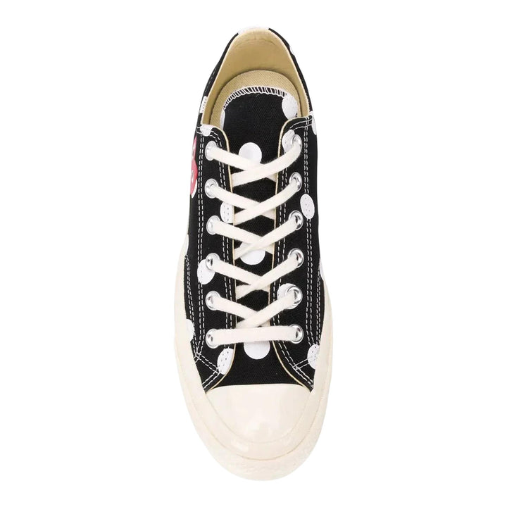 Club21 - COMME des GARCONS PLAY CONVERSE - Ct70 Low Top Polka Dot - SNEAKERS - Black