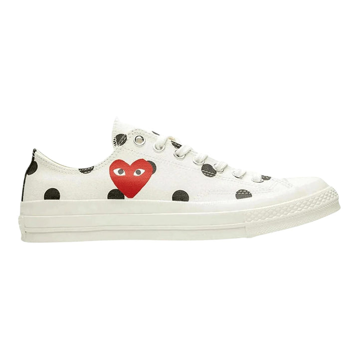 Club21 - COMME des GARCONS PLAY CONVERSE - Ct70 Low Top Polka Dot - SNEAKERS - White