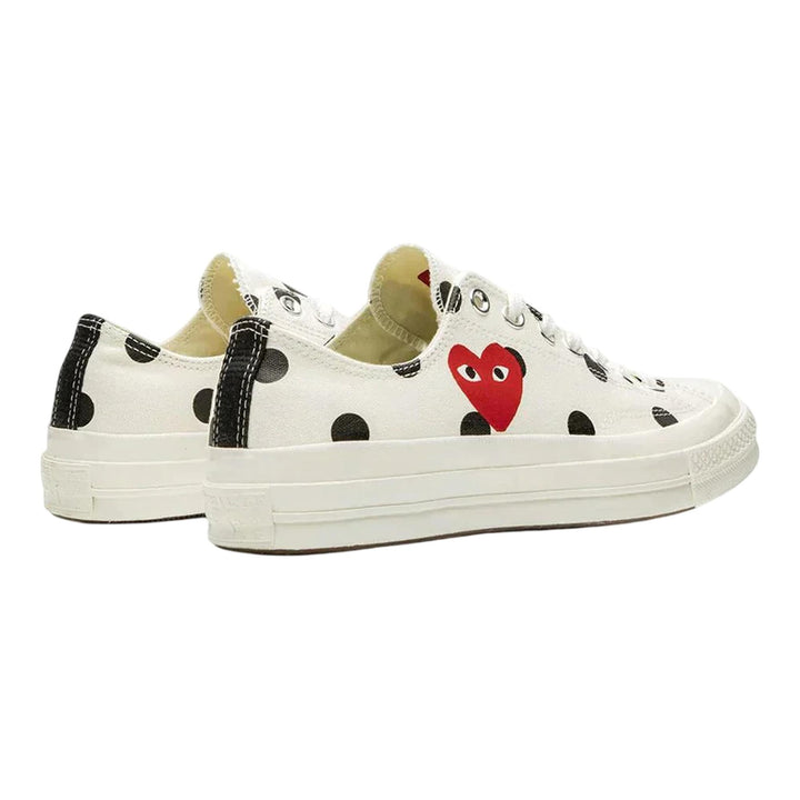 Club21 - COMME des GARCONS PLAY CONVERSE - Ct70 Low Top Polka Dot - SNEAKERS - White