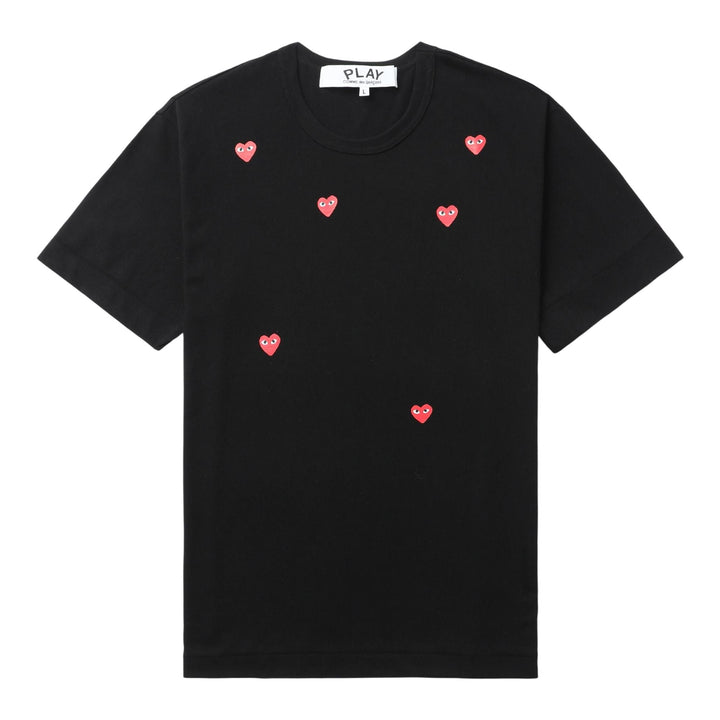 Club21 - COMME des GARCONS PLAY - Logo Print T-Shirt Unisex - TEES - Black