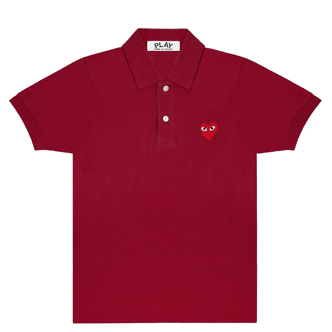 COMME_des_GARCONS_PLAY_Red_Heart_Polo_Shirt_Men_Burgundy