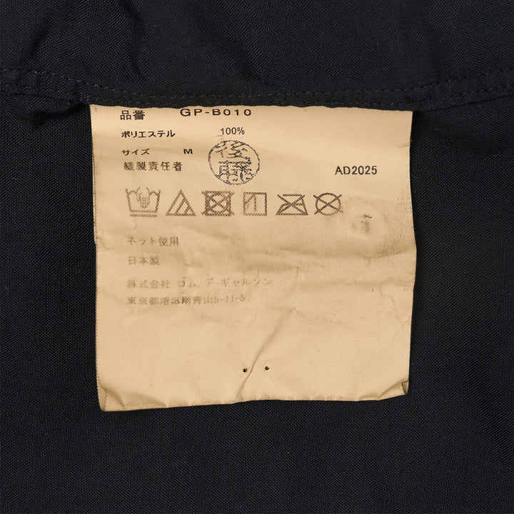 Club21 - COMME des GARCONS - Polyester Broad Cutting Out Blouse - BLOUSES - Black