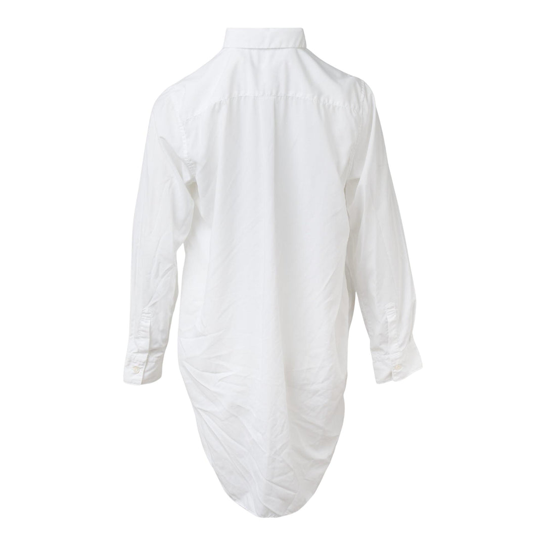 Club21 - COMME des GARCONS - Polyester Broad Cutting Out Blouse - BLOUSES - White