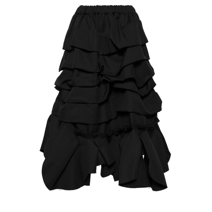 COMME_des_GARCONS_Polyester_Gabardine_Skirt_Black