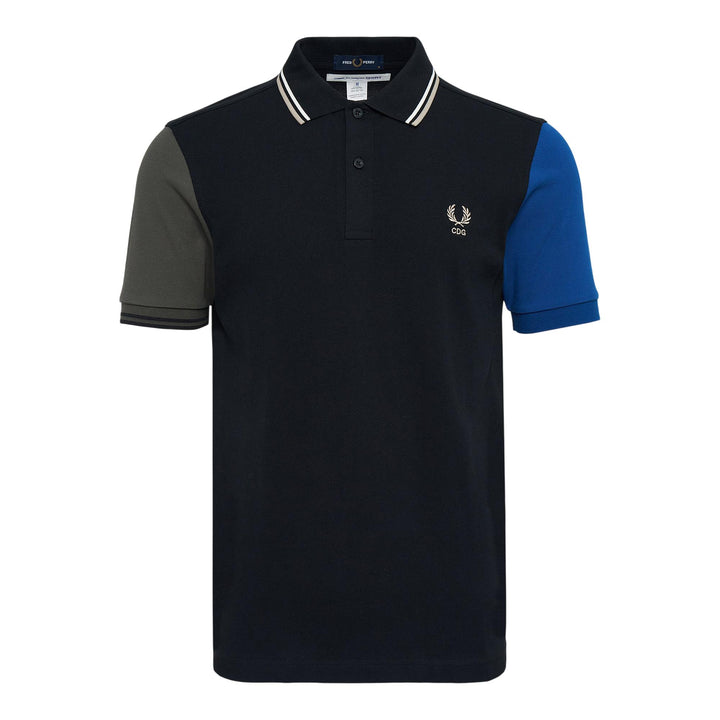 Club21 - COMME des GARCONS SHIRT - CDG Shirt X Fred Perry Short Sleeve Polo - TEES - Black