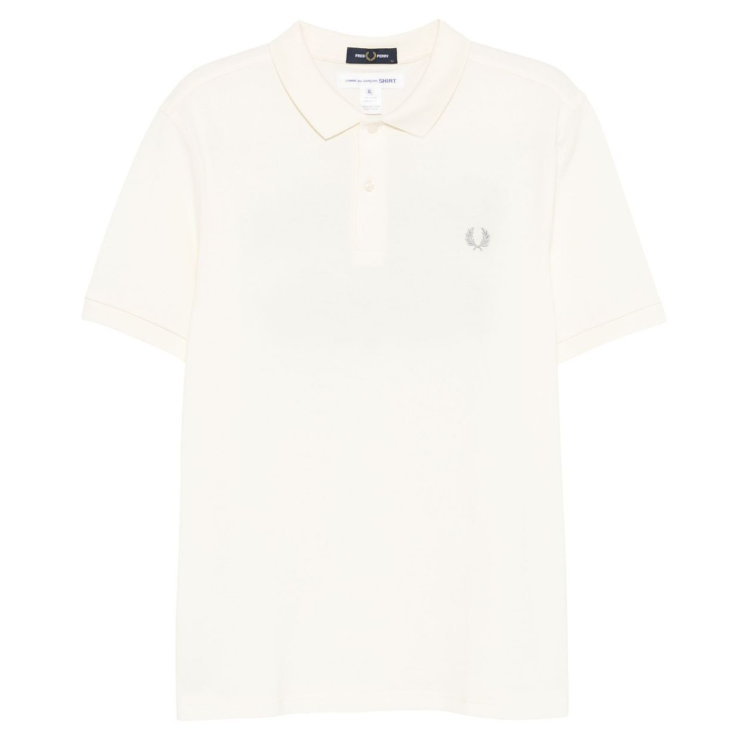 COMME_des_GARCONS_SHIRT_Cdg_Shirt_X_Fred_Perry_Polo_Offwhite