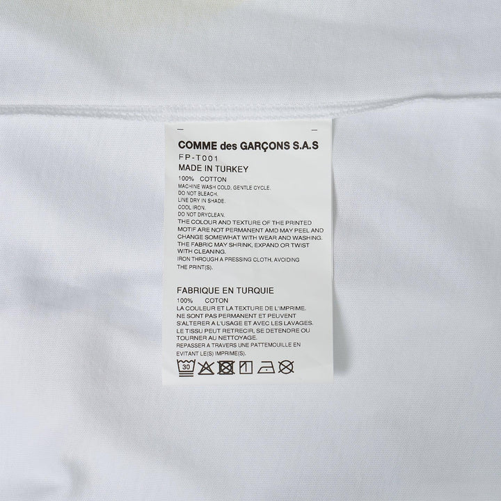 Club21 - COMME des GARCONS SHIRT - Cotton Plain Jersey Multi-Sleeve Polo Shirt - TEES - White