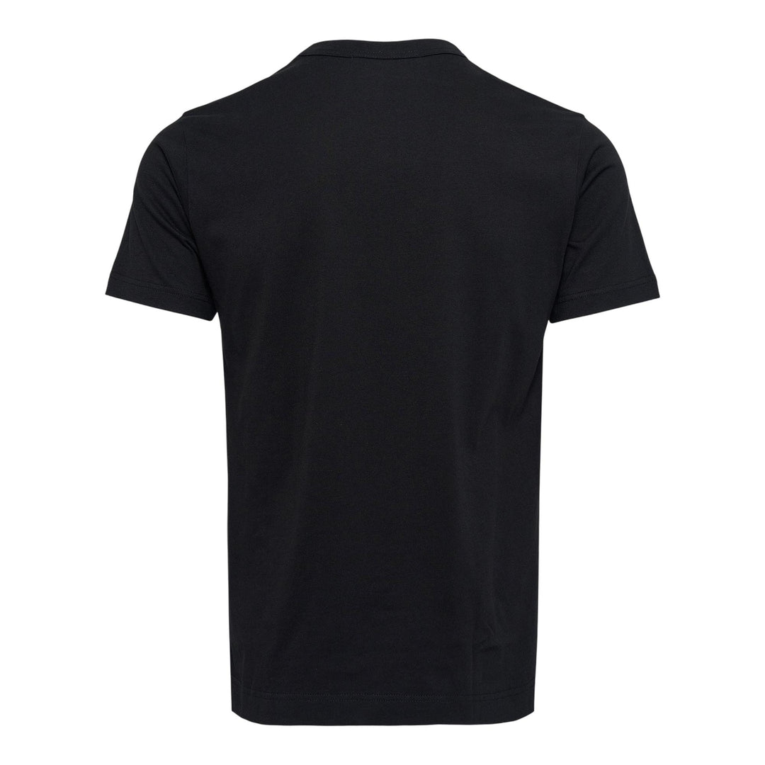 Club21 - COMME des GARCONS SHIRT - Digital Print Color-Block Tee - TEES - Black
