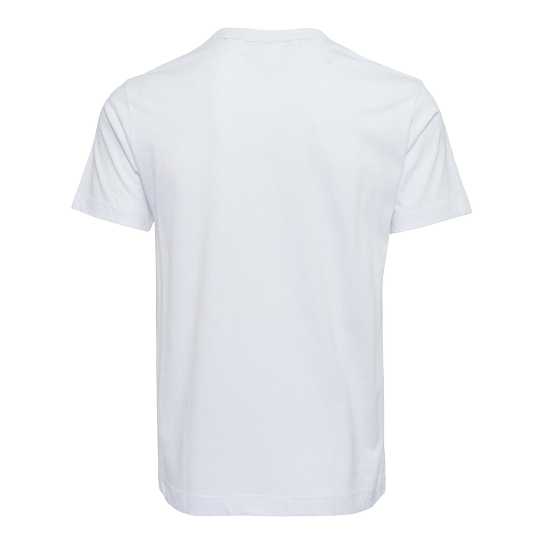 Club21 - COMME des GARCONS SHIRT - Digital Print Color-Block Tee - TEES - White