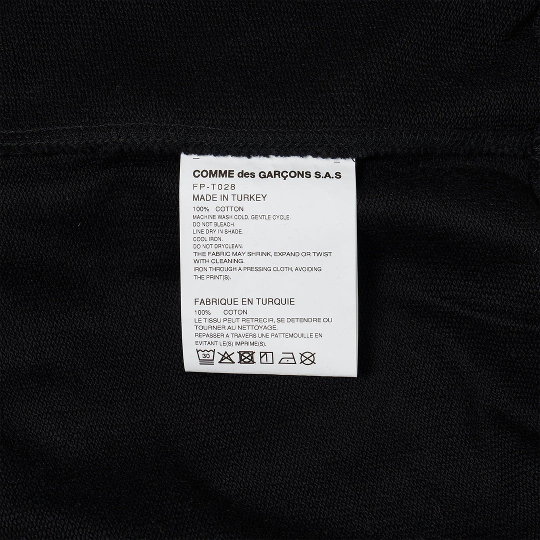 Club21 - COMME des GARCONS SHIRT - Double Sleeve Hoodie - TEES - Black