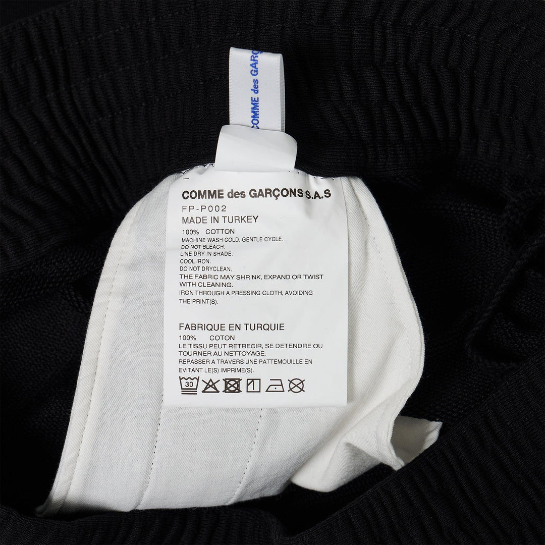 Club21 - COMME des GARCONS SHIRT - Plain Cotton Pile Shorts - PANTS - Black