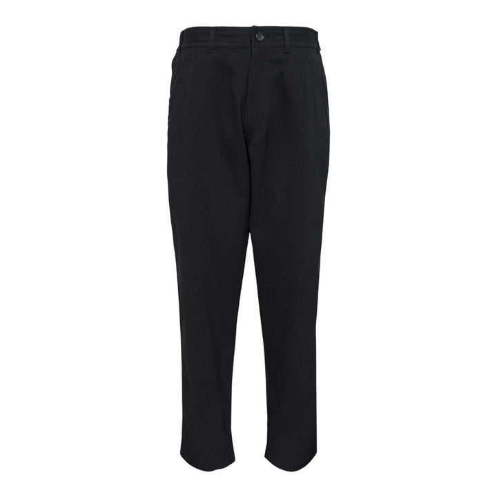 Club21 - COMME des GARCONS SHIRT - Polyester Heavy Twill Garment Pants - PANTS - Black
