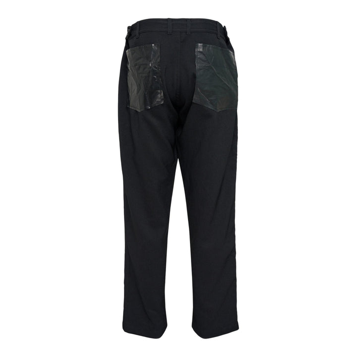 Club21 - COMME des GARCONS SHIRT - Polyester Heavy Twill Garment Pants - PANTS - Black