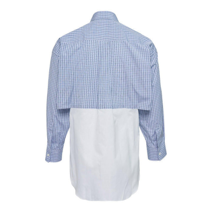 Club21 - COMME des GARCONS SHIRT - Yarn Dyed Cotton Check Long Sleeve Shirt - SHIRTS - Multi