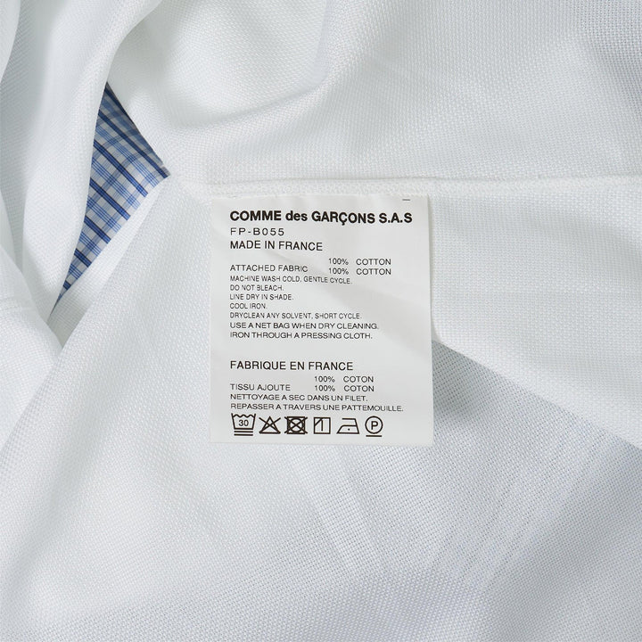 Club21 - COMME des GARCONS SHIRT - Yarn Dyed Cotton Check Long Sleeve Shirt - SHIRTS - Multi