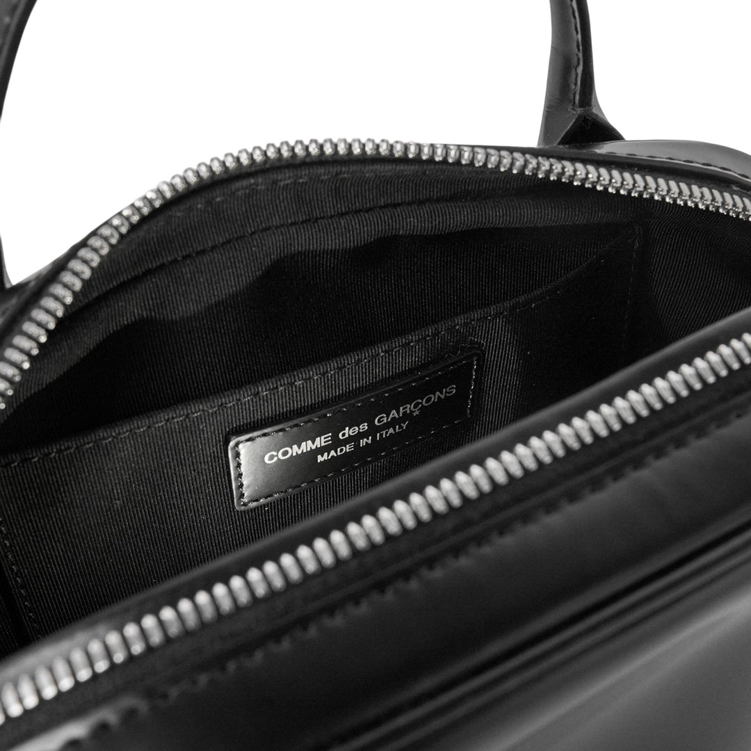 Club21 - COMME des GARCONS - Unisex Corti Handbag Small - TOP HANDLE - Black