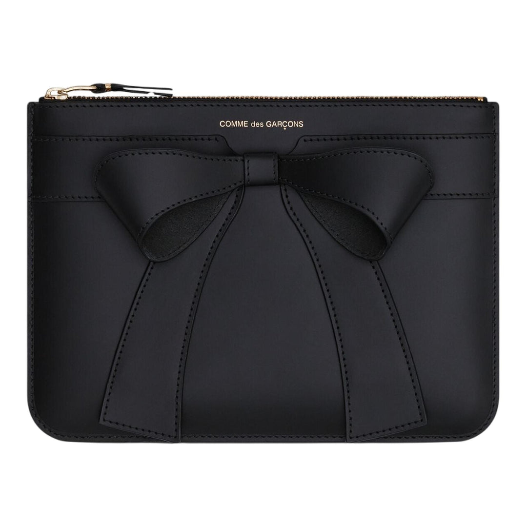 Club21 - COMME des GARCONS WALLET - Big Bow Big Pouch - POUCHES - Black