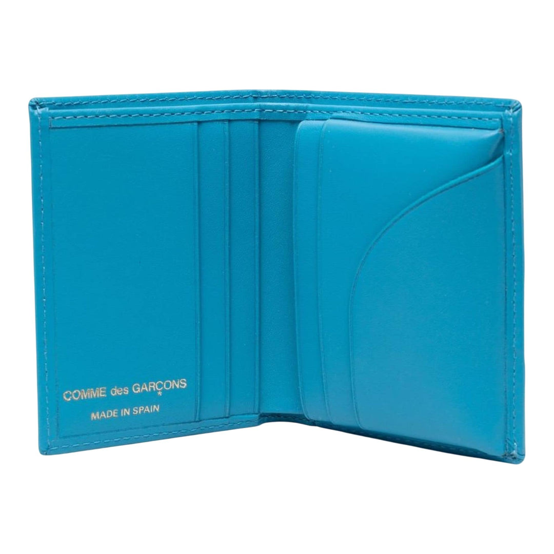 Club21 - COMME des GARCONS WALLET - Classic Leather Line A Wallet - WALLETS - Blue