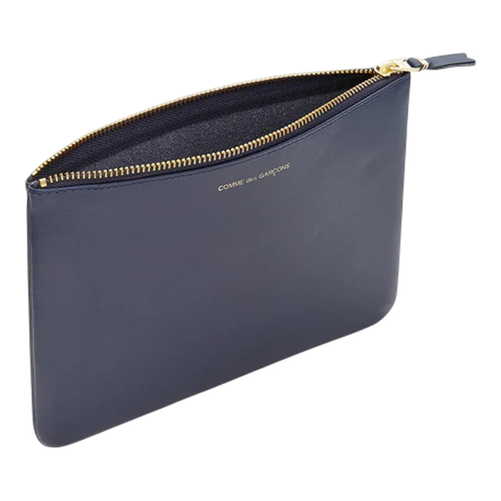 Club21 - COMME des GARCONS WALLET - Classic Leather Wallet - WALLETS - Navy
