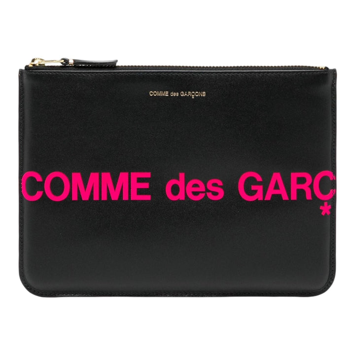 Club21 - COMME des GARCONS WALLET - Huge Logo Handbag 215X160 - HANDBAGS - Black