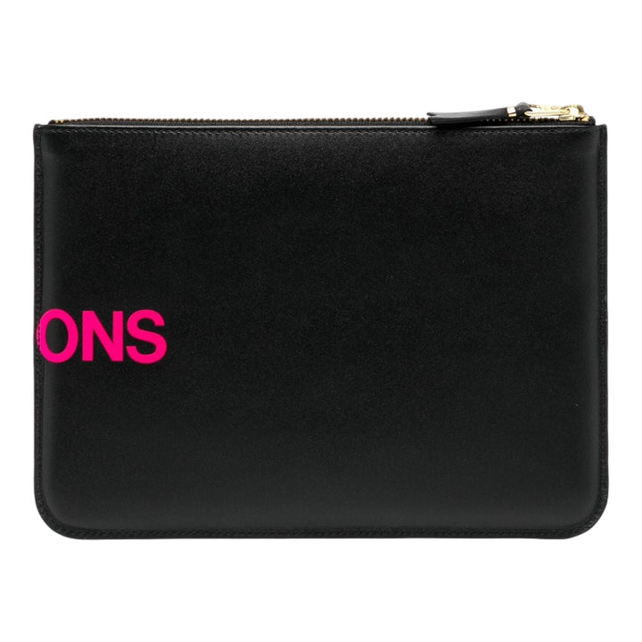 Club21 - COMME des GARCONS WALLET - Huge Logo Handbag 215X160 - HANDBAGS - Black