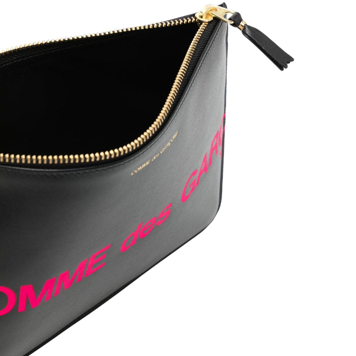 Club21 - COMME des GARCONS WALLET - Huge Logo Handbag 215X160 - HANDBAGS - Black
