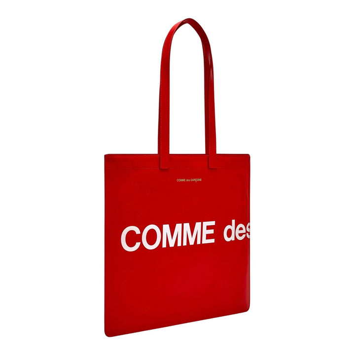 Club21 - COMME des GARCONS WALLET - Huge Logo Tote - TOTES - Red