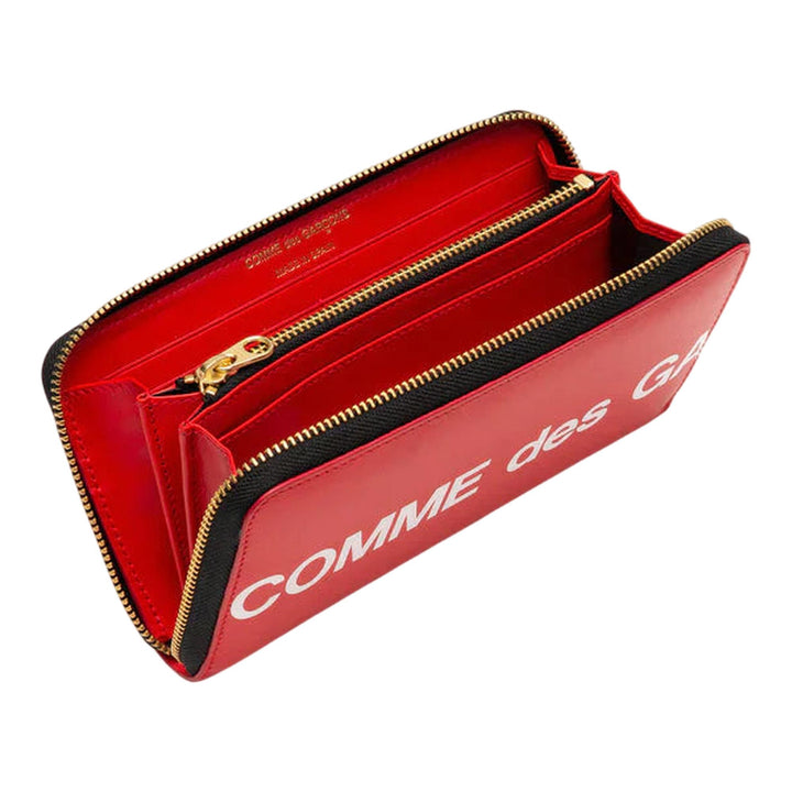 Club21 - COMME des GARCONS WALLET - Huge Logo Wallet - WALLETS - Red