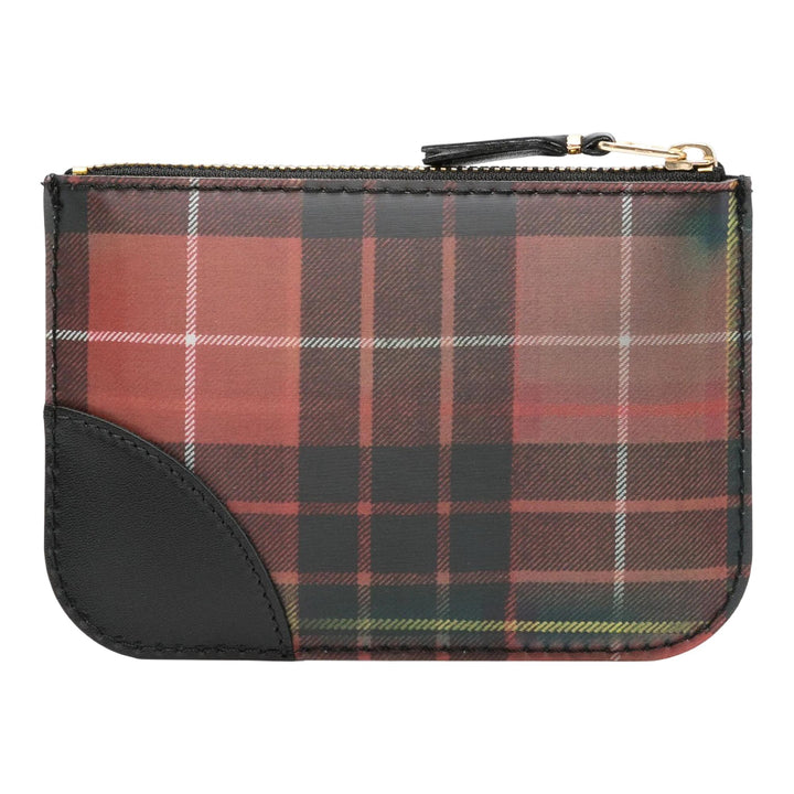 Club21 - COMME des GARCONS WALLET - Lenticular Tartan Pouch - ZIP ARD WALLETS - Checks