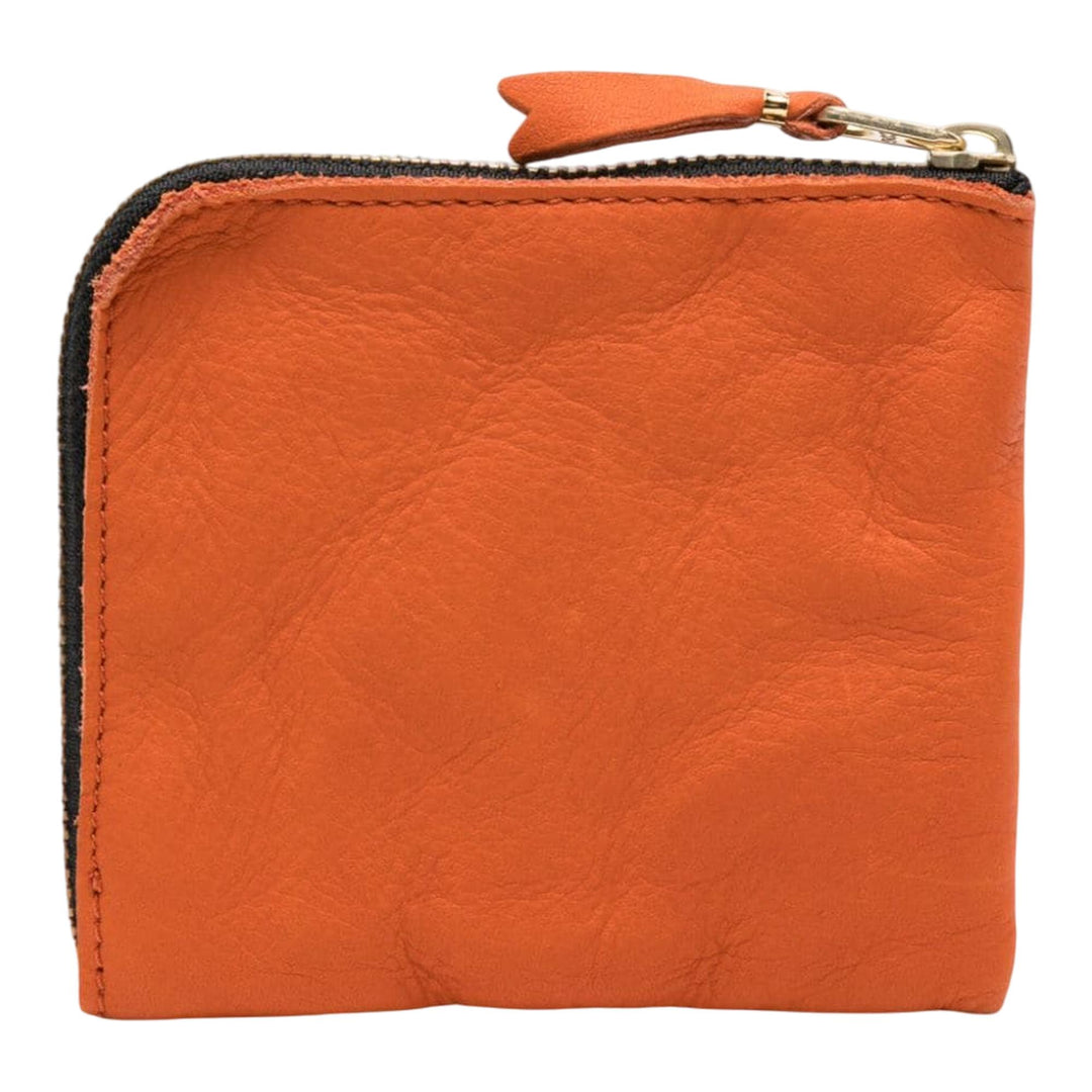 Club21 - COMME des GARCONS WALLET - Washed Wallet L Zip - ZIP ARD WALLETS - Orange