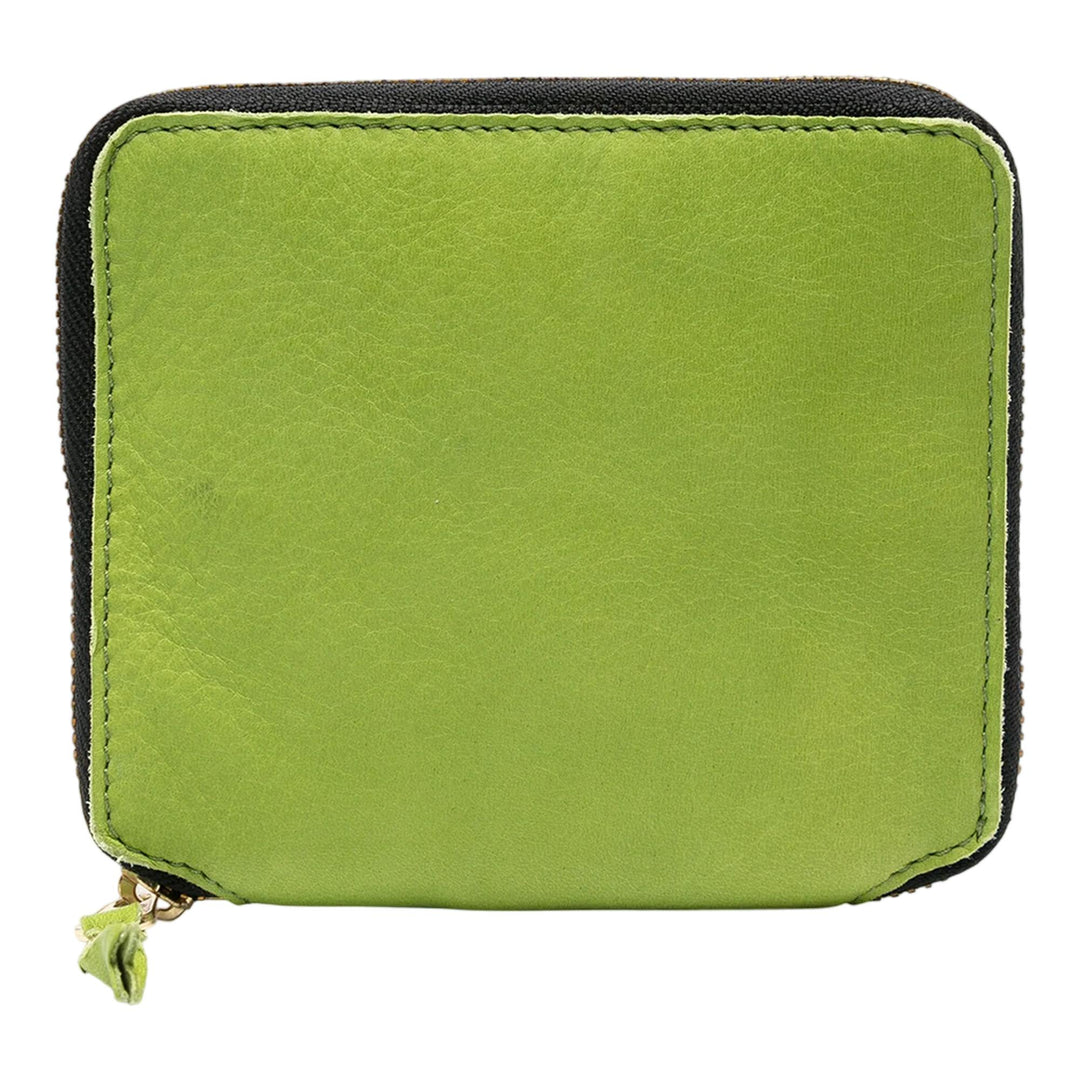 Club21 - COMME des GARCONS WALLET - Washed Wallet U Zip - ZIP ARD WALLETS - Green