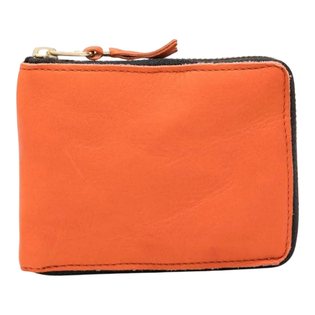 Club21 - COMME des GARCONS WALLET - Washed Wallet U Zip - ZIP ARD WALLETS - Orange