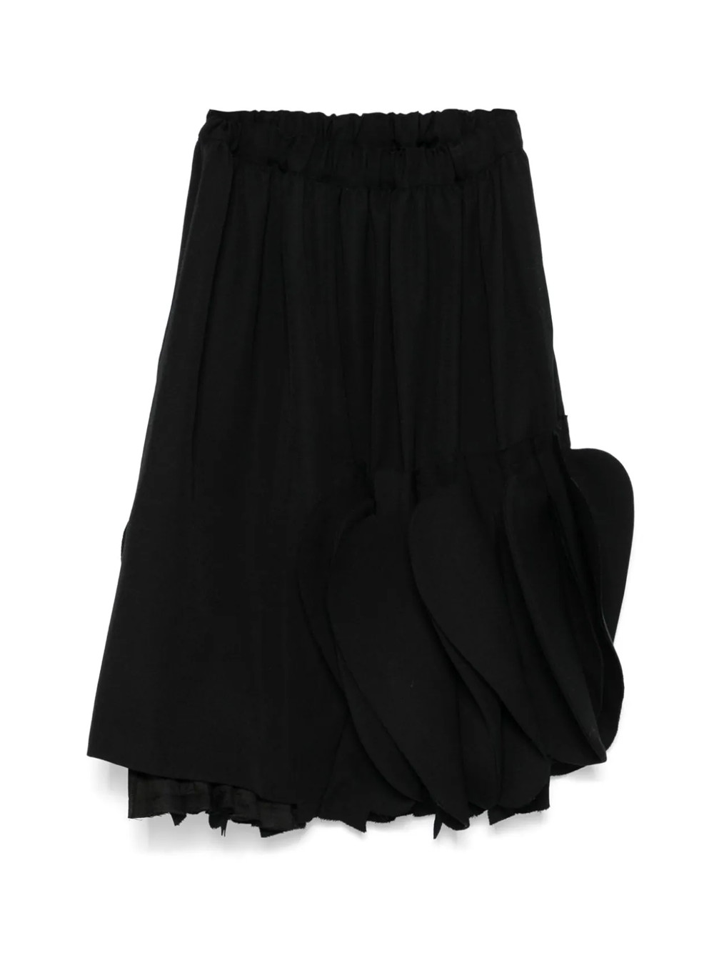 COMME_des_GARCONS_Wool_Thick_Gabardine_Skirt-Black