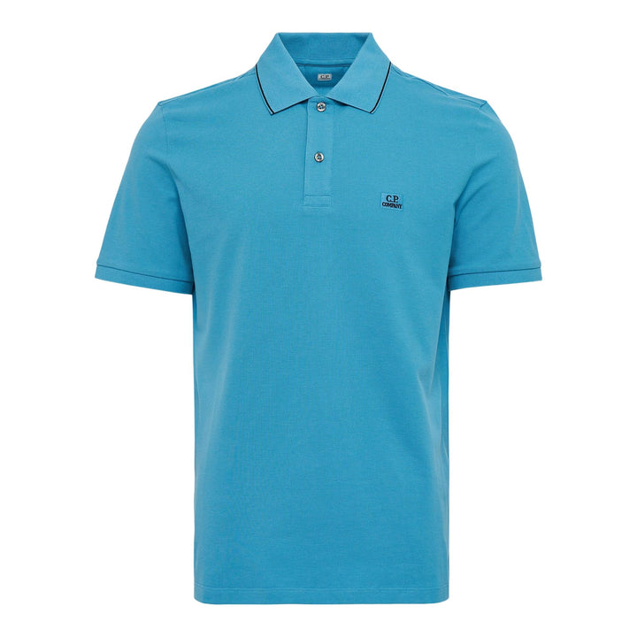 Club21 - C.P. Company - Short Sleeve Polo - POLOS - Blue