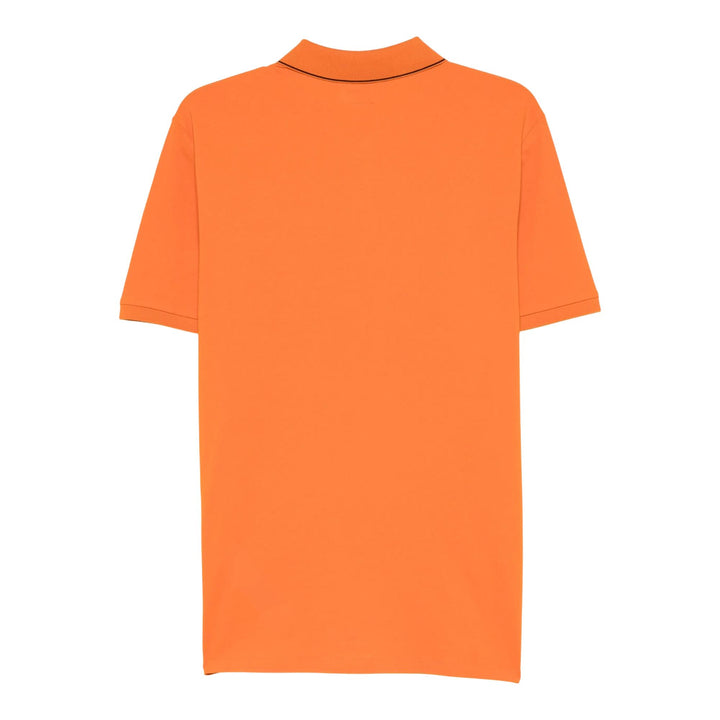 Club21 - C.P. Company - Stretch Pique Short Sleeve Polo - POLOS - Orange