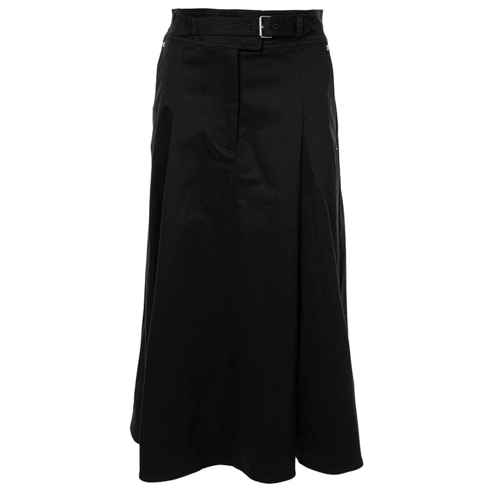 High Waist Pleated Skirt