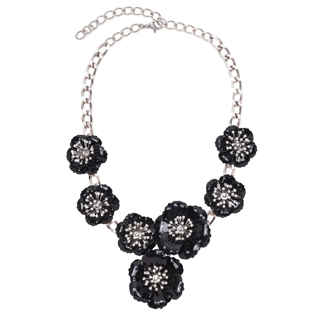 Metal Flower Necklace