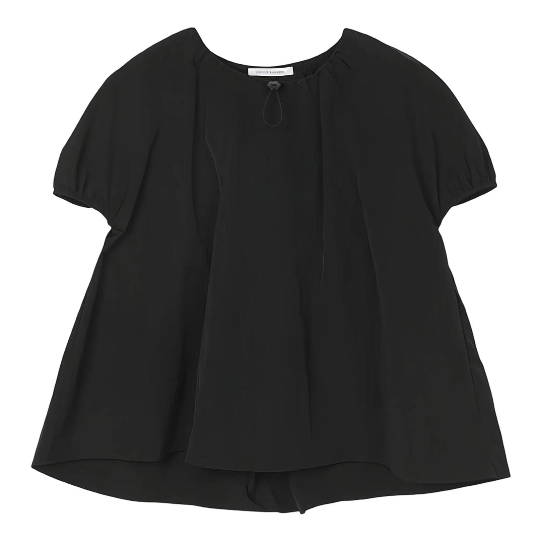 Club21 - Cecilie Bahnsen - Short Sleeve Top - WOVEN TOPS - Black