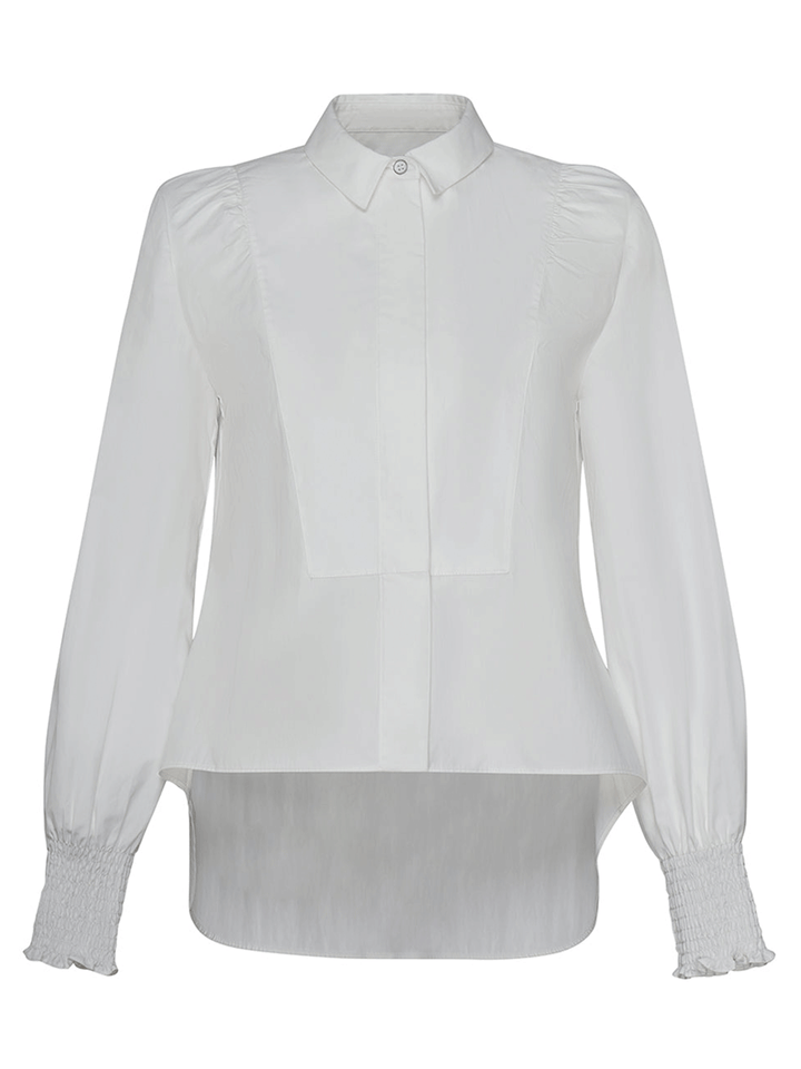       Club21-Collection-Cotton-Nylon-Padded-Shirt-White-1