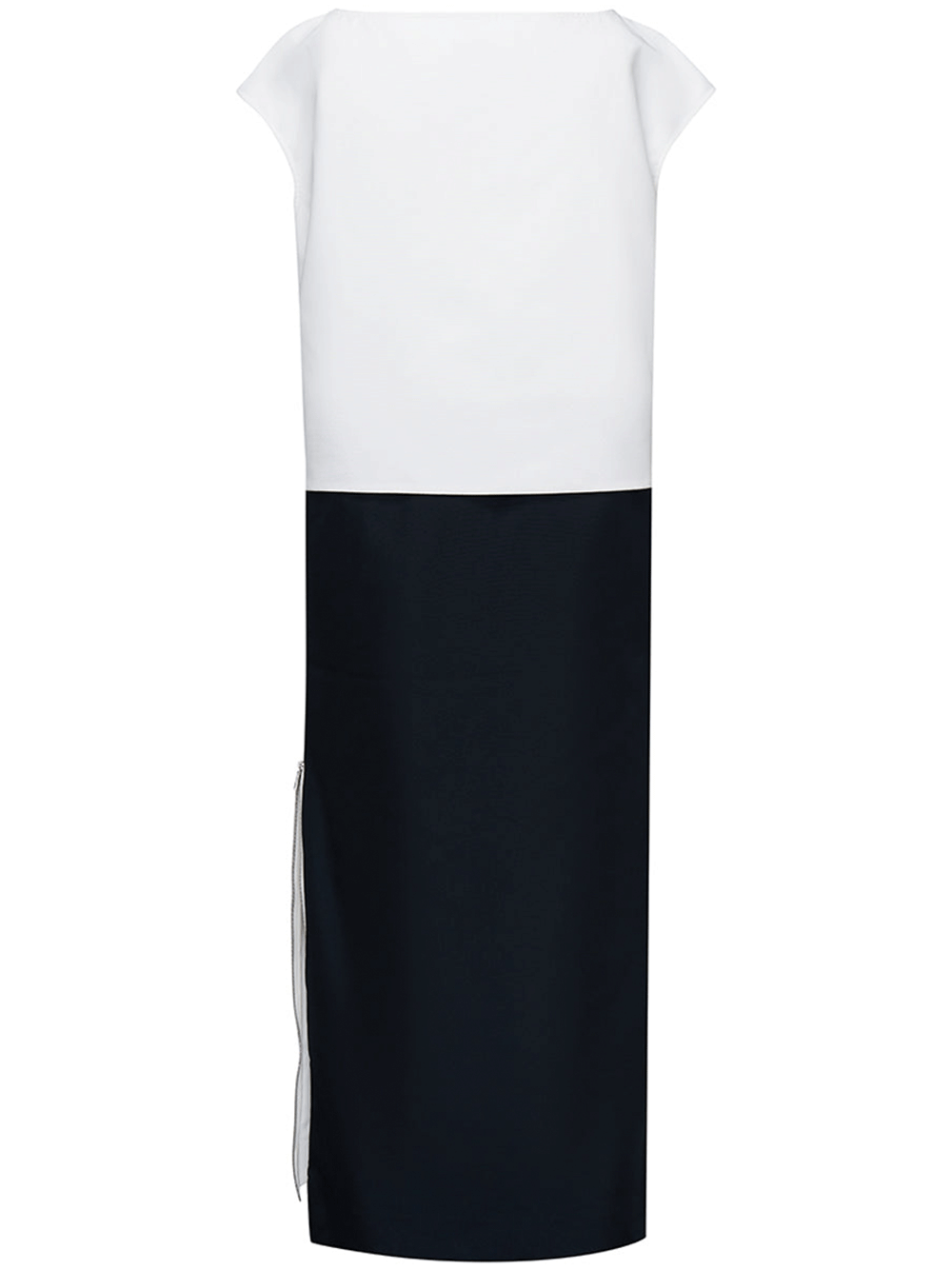 Club21-Collection-Polyester-Fine-Canvas-Zip-Up-Dress-White-2