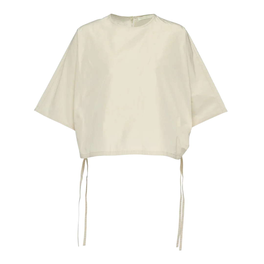 Poly Chambray Taffeta Batwing Top