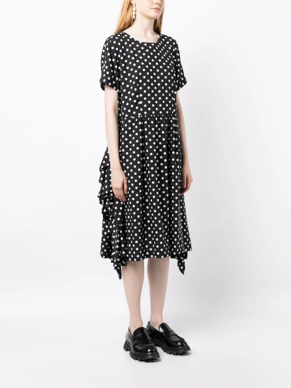 Comme-Des-Garcons-Comme-Des-Garcons-Dots-Pattern-One-Piece-Black-3