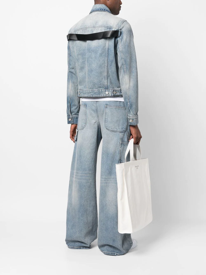 Courreges-Dirty-Blue-Denim-Strap-Jacket-Light-Blue-2